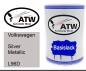 Preview: Volkswagen, Silver Metallic, L96D: 500ml Lackdose, von ATW Autoteile West.